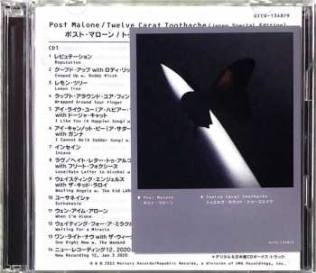 2CD Post Malone: Twelve Carat Toothache (Japan Special Edition) LTD