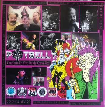 LP Potbelly: Disciples Of Fiction / Concierto En Vivo Desde Costa Rica