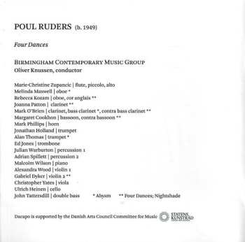 CD Poul Ruders: Four Dances