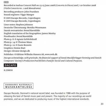 CD Thomas Søndergård: Concertos