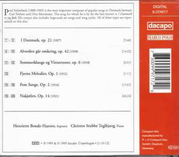 CD Poul Schierbeck: Songs