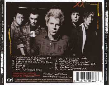 CD Powerman 5000: Destroy What You Enjoy