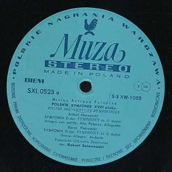 LP Poznan Chamber Orchestra: Polskie Symfonie