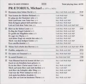 CD Michael Praetorius: Puer Natus In Bethlehem - Renaissance Christmas Music