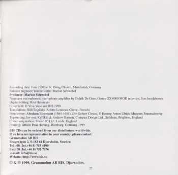 CD Michael Praetorius: Puer Natus In Bethlehem - Renaissance Christmas Music