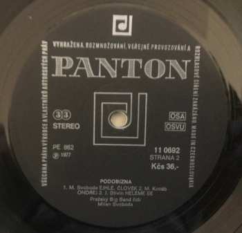 LP Prague Big Band: Portrait = Podobizna