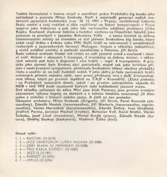 SP Prague Big Band: Mini Jazz Klub 8