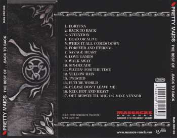 CD Pretty Maids: The Best Of... Back To Back