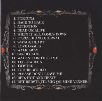 CD Pretty Maids: The Best Of... Back To Back