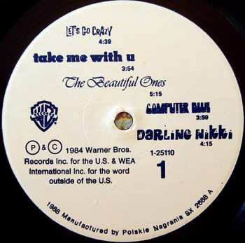 LP Prince And The Revolution: Purple Rain