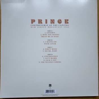 2LP Prince: Controversy At The Capitol (New Jersey Broadcast 1982) CLR
