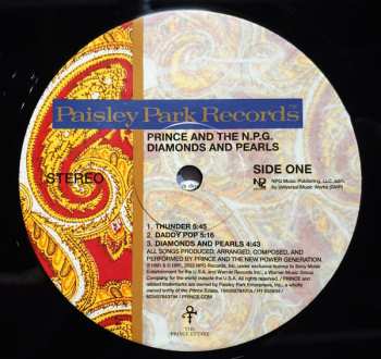 4LP/Caja Prince: Diamonds And Pearls DLX