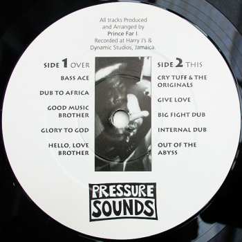 LP Prince Far I & The Arabs: Dub To Africa