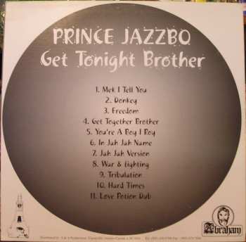 LP Prince Jazzbo: Get Tonight Brother