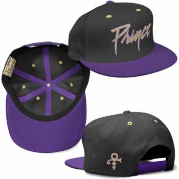 Merch Prince: Gorra Gold Logo Prince & Symbol