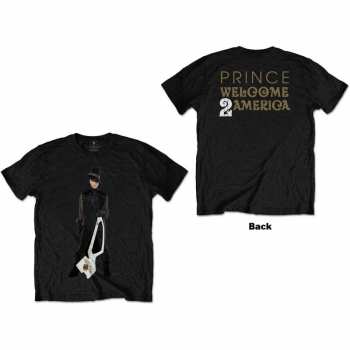 Mercancía Prince: Tričko W2a White Guitar  S