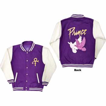 Mercancía Prince: Prince Unisex Varsity Jacket: Doves (back Print) (small) S