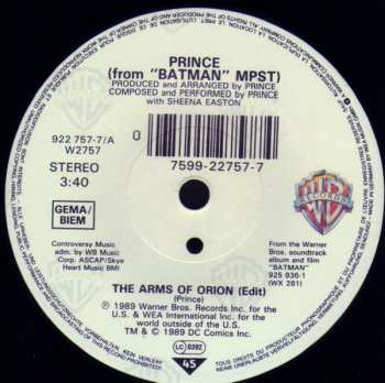 SP Prince: The Arms Of Orion