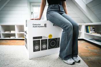 Técnica de áudio Pro-ject Colourful Audio System E Černá