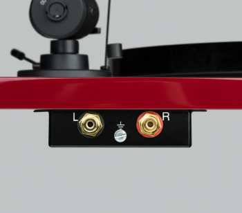 Técnica de áudio Pro-Ject Essential III SB + OM 10 Red