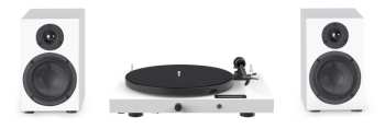 Técnica de áudio Pro-ject Jukebox E1 Hifi Set Bílý