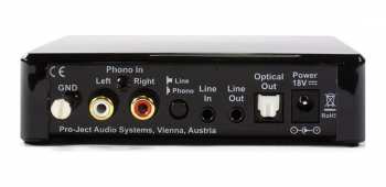 Técnica de áudio Pro-Ject Optical Box E Phono black
