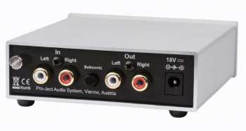Técnica de áudio Pro-Ject Phono Box S2 Ultra Silver