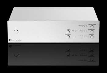 Técnica de áudio Pro-Ject Phono Box S3 B - Plně symetrický gramofonový předzesilovač, stříbrný