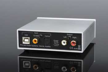 Técnica de áudio Pro-Ject Pre Box S2 silver digital