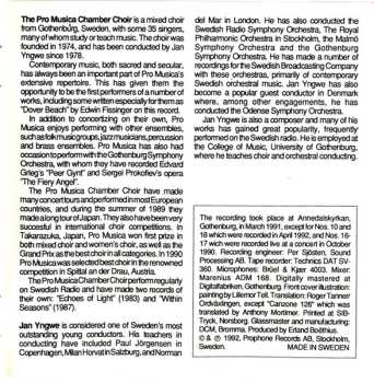 CD Pro Musica Chamber Choir: Where Love Reigns