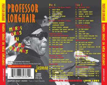 2CD Professor Longhair: Mardi Gras In New Orleans - Complete Recordings 1949 - 1962