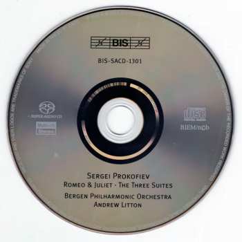 SACD Sergei Prokofiev: Romeo & Juliet: The Three Suites
