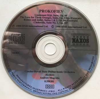 CD Sergei Prokofiev: Orchestral Suites