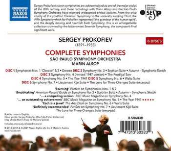 6CD/Caja Sergei Prokofiev: Complete Symphonies