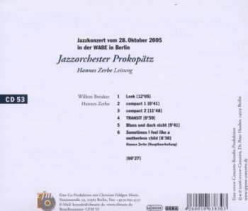 CD Prokopätz Jazzorchester: Jazzkonzert In Der Wabe, Berlin