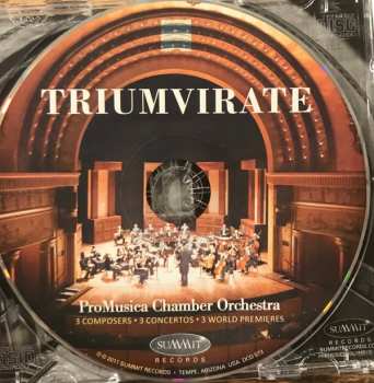 CD ProMusica Chamber Orchestra: Triumvirate 