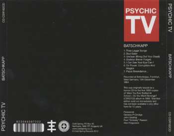 CD Psychic TV: Batschkapp