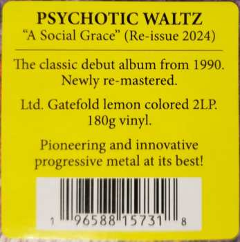 2LP Psychotic Waltz: A Social Grace LTD