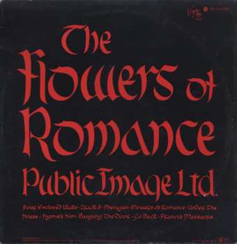 LP Public Image Limited: The Flowers Of Romance