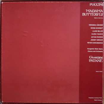 3LP/Caja Giacomo Puccini: Madama Butterfly