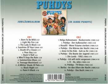 2CD Puhdys: Jubiläumsalbum (20 Jahre Puhdys)
