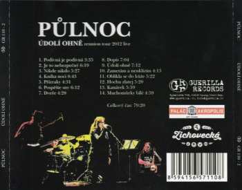 CD Půlnoc: Údolí Ohně (Reunion Tour 2012 Live)