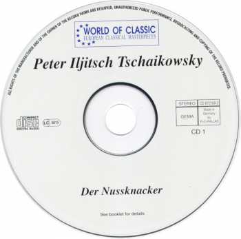 2CD Pyotr Ilyich Tchaikovsky: Der Nussknacker