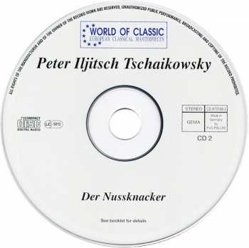2CD Pyotr Ilyich Tchaikovsky: Der Nussknacker