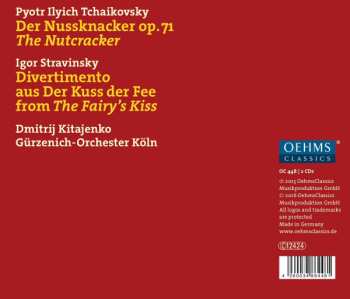 2CD Igor Stravinsky: Der Nussknacker / The Nutcracker ; Divertimento Aus Der Kuss Der Fee / From The Fairy's Kiss