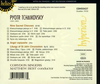CD Pyotr Ilyich Tchaikovsky: Liturgy Of St. John Chrysostom