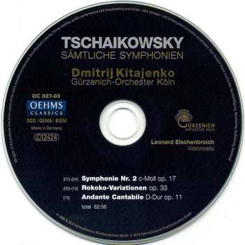 8CD/Caja Pyotr Ilyich Tchaikovsky: Sämtliche Symphonien