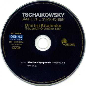 8CD/Caja Pyotr Ilyich Tchaikovsky: Sämtliche Symphonien