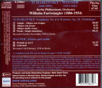 CD Pyotr Ilyich Tchaikovsky: Symphony No 6 "Pathétique" / Tristan Und Isolde: Prelude And Liebestod