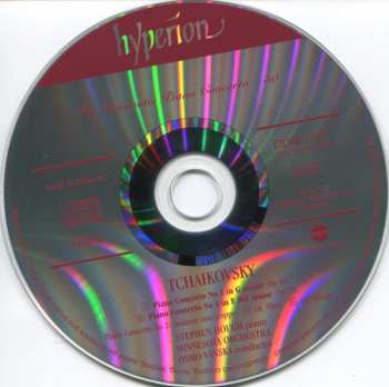 2CD Pyotr Ilyich Tchaikovsky: The Three Piano Concertos / Concert Fantasia